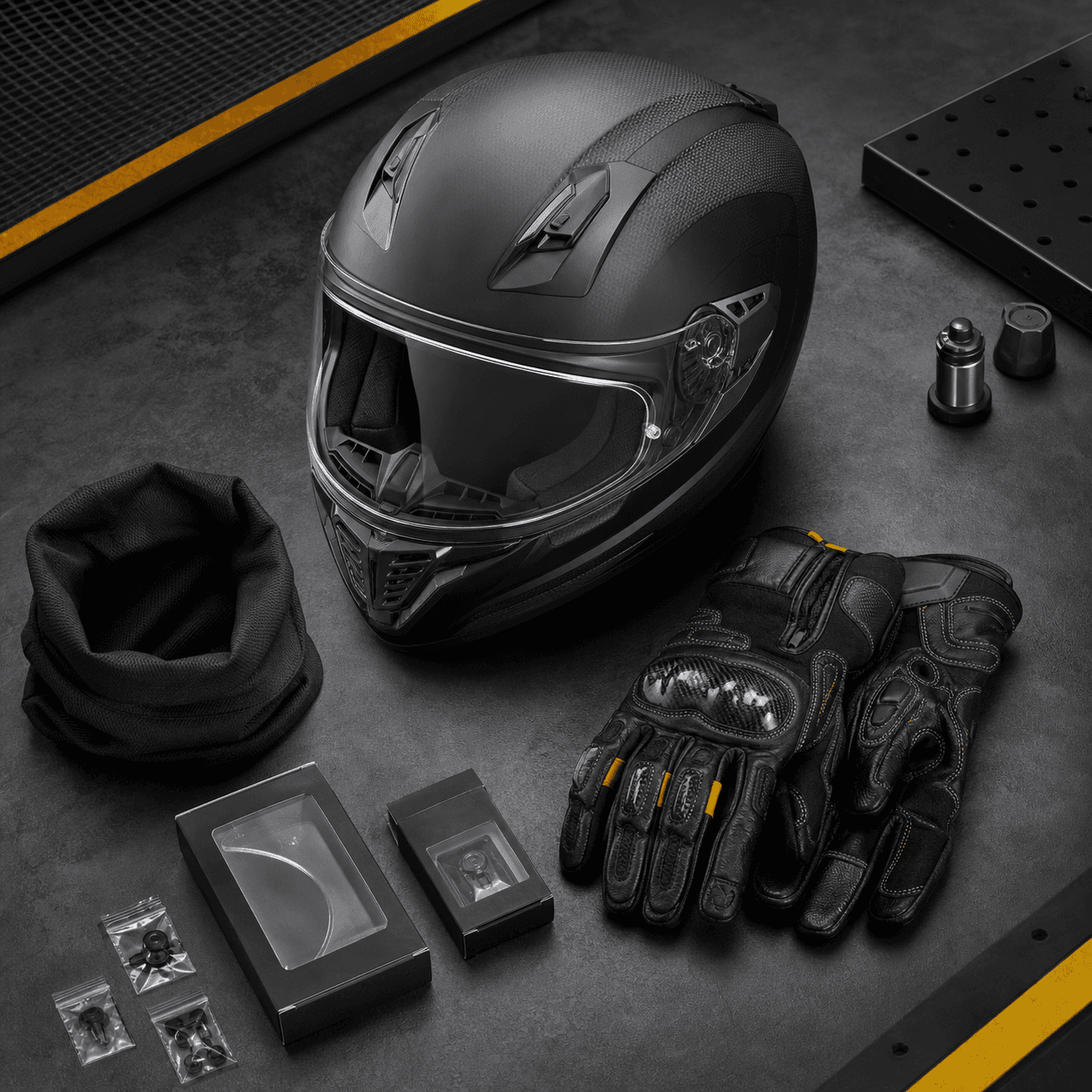 Pro Biker Urban Tam Yüz Kask L Beden